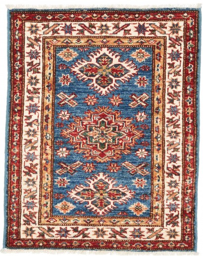 Tappeto Kazak Fine Pakistan marrone grigio 67x84