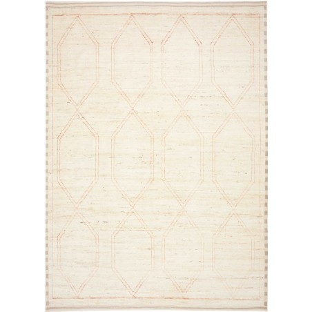 Tappeto Gabbeh Marrakech Pakistan bianco 270x378