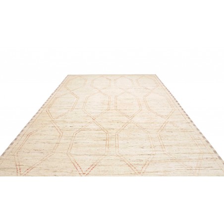 Tappeto Gabbeh Marrakech Pakistan bianco 270x378