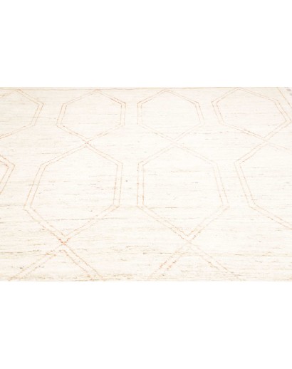 Tappeto Gabbeh Marrakech Pakistan bianco 270x378