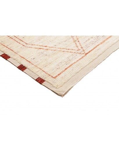 Tappeto Gabbeh Marrakech Pakistan bianco 290x360