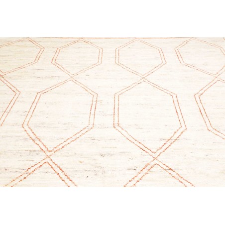 Tappeto Gabbeh Marrakech Pakistan bianco 290x360