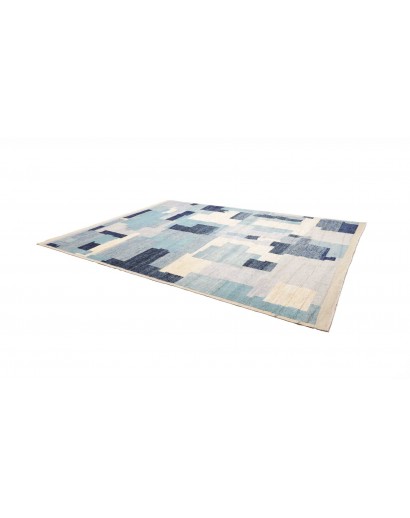 Tappeto Gabbeh Marrakech Pakistan bianco grigio