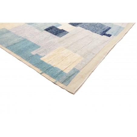 Tappeto Gabbeh Marrakech Pakistan bianco grigio