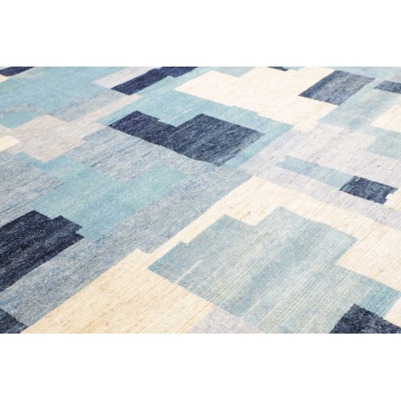 Tappeto Gabbeh Marrakech Pakistan bianco grigio