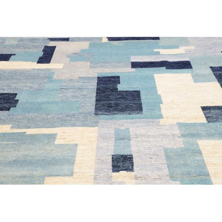 Tappeto Gabbeh Marrakech Pakistan bianco grigio