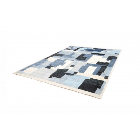 Tappeto Gabbeh Marrakech Pakistan bianco grigio