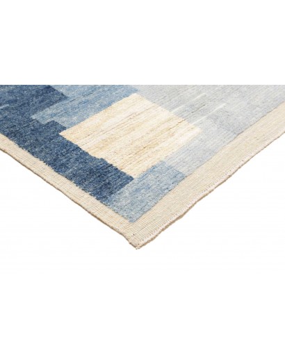 Tappeto Gabbeh Marrakech Pakistan bianco grigio