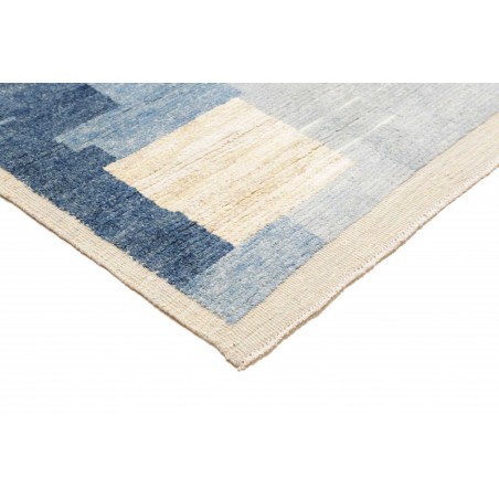 Tappeto Gabbeh Marrakech Pakistan bianco grigio