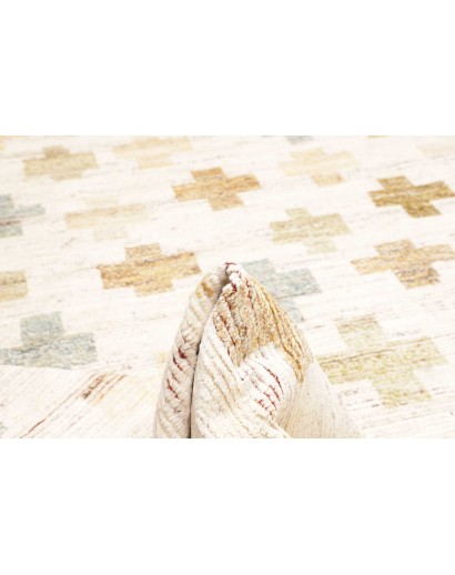 Tappeto Gabbeh Marrakech Pakistan bianco marrone