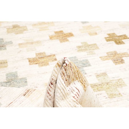 Tappeto Gabbeh Marrakech Pakistan bianco marrone