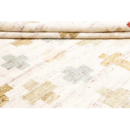 Tappeto Gabbeh Marrakech Pakistan bianco marrone