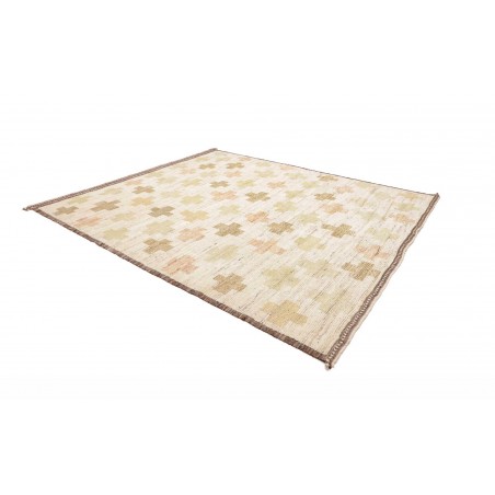 Tappeto Gabbeh Marrakech Pakistan bianco marrone