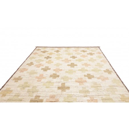 Tappeto Gabbeh Marrakech Pakistan bianco marrone