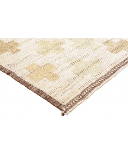 Tappeto Gabbeh Marrakech Pakistan bianco marrone