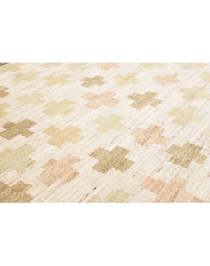 Tappeto Gabbeh Marrakech Pakistan bianco marrone