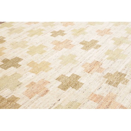 Tappeto Gabbeh Marrakech Pakistan bianco marrone