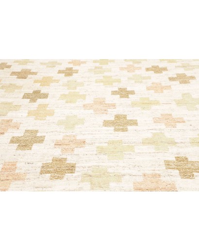 Tappeto Gabbeh Marrakech Pakistan bianco marrone