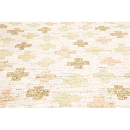 Tappeto Gabbeh Marrakech Pakistan bianco marrone