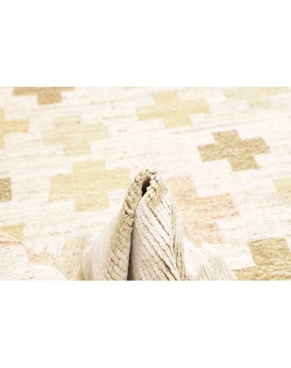 Tappeto Gabbeh Marrakech Pakistan bianco marrone