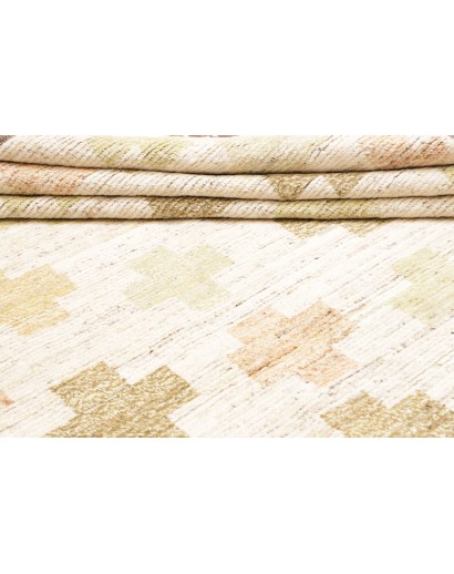 Tappeto Gabbeh Marrakech Pakistan bianco marrone