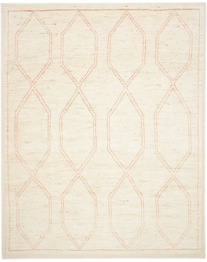 Tappeto Gabbeh Marrakech Pakistan bianco