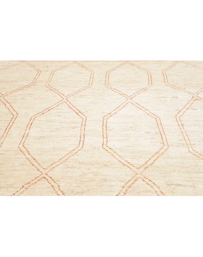 Tappeto Gabbeh Marrakech Pakistan bianco