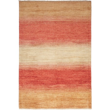 Tappeto Shayan Pakistan arancione beige 58x94