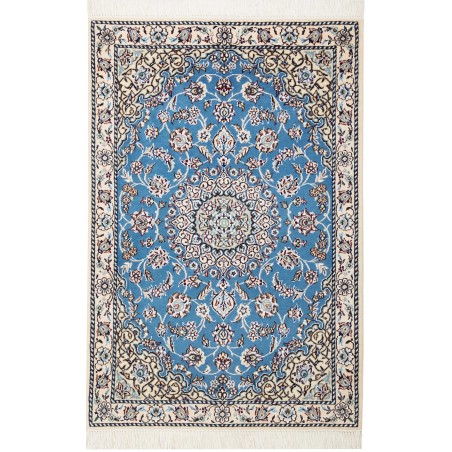 Tappeto Nain 9La Persia bianco verde 79x118