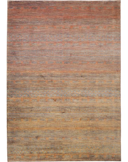 Tappeto Royal Gabbeh Pakistan marrone azzurro 251x353