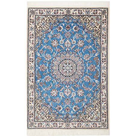 Tappeto Nain 9La Persia grigio azzurro 80x117