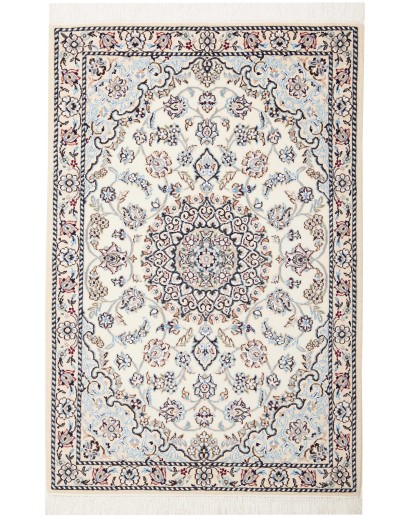 Tappeto Nain 9La Persia bianco grigio 80x119