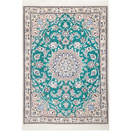 Tappeto Nain 9La Persia verde 90x127
