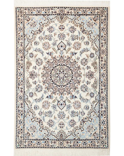 Tappeto Nain 9La Persia beige azzurro 80x124
