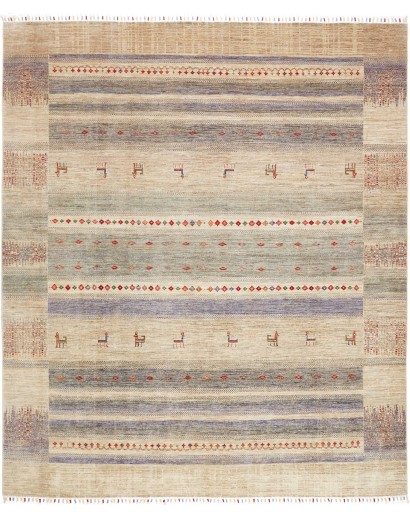 Tappeto Siva Pakistan marrone 254x297