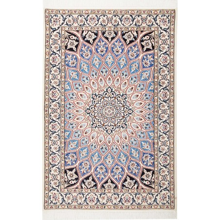 Tappeto Nain 9La Persia bianco grigio 80x121