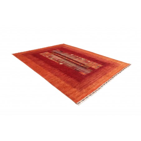 Tappeto Siva Pakistan marrone arancione 245x301