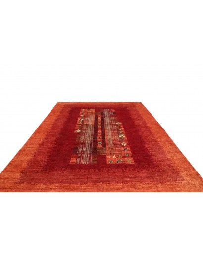 Tappeto Siva Pakistan marrone arancione 245x301