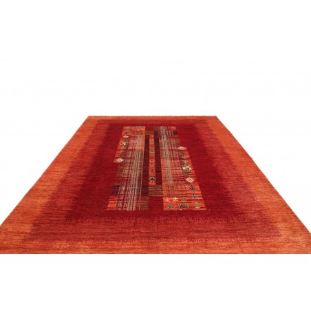 Tappeto Siva Pakistan marrone arancione 245x301