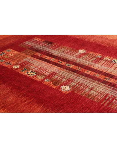 Tappeto Siva Pakistan marrone arancione 245x301