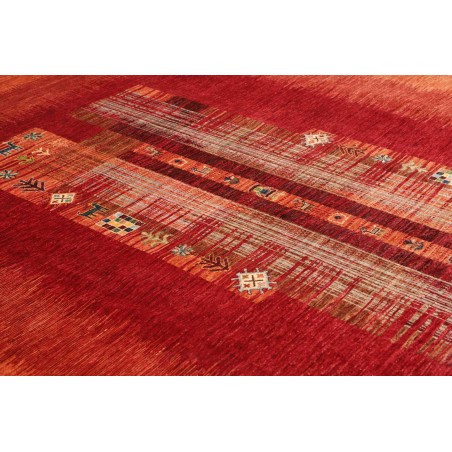 Tappeto Siva Pakistan marrone arancione 245x301