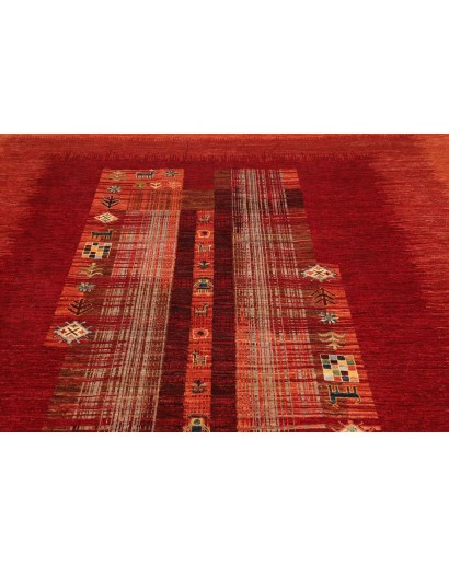 Tappeto Siva Pakistan marrone arancione 245x301