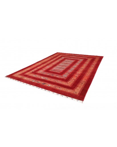 Tappeto Siva Pakistan marrone arancione 243x300