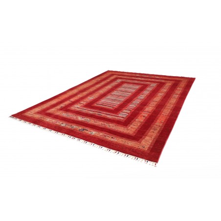 Tappeto Siva Pakistan marrone arancione 243x300