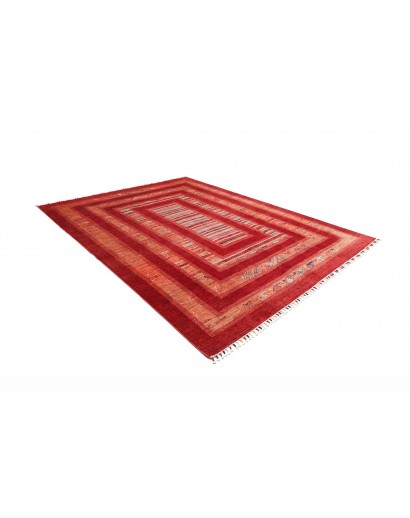 Tappeto Siva Pakistan marrone arancione 243x300