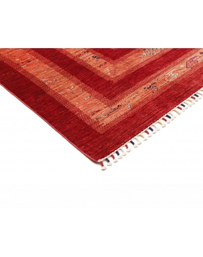 Tappeto Siva Pakistan marrone arancione 243x300