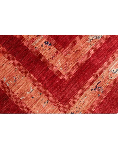 Tappeto Siva Pakistan marrone arancione 243x300