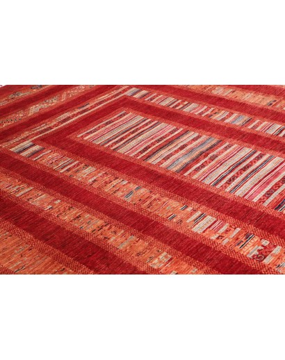 Tappeto Siva Pakistan marrone arancione 243x300