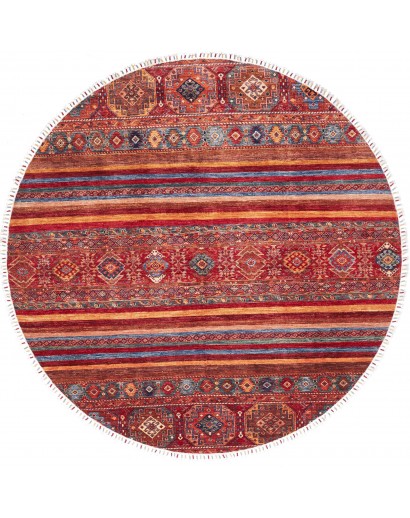 Tappeto Samarkand Pakistan marrone arancione 249x249