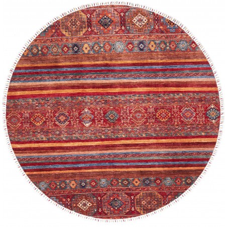 Tappeto Samarkand Pakistan marrone arancione 249x249